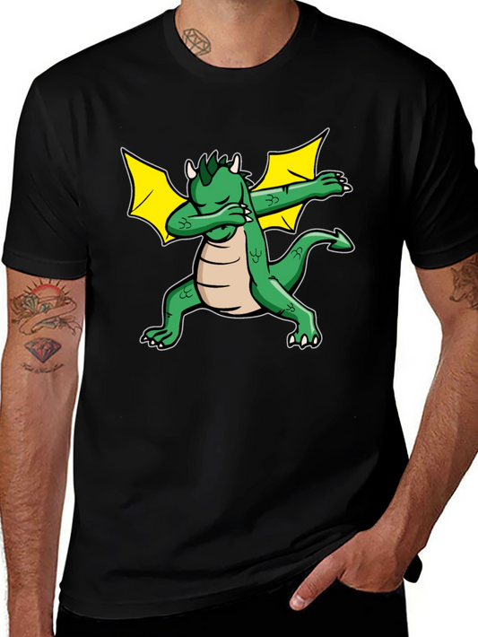 Dabbing Dragon Graphic Tee - Fun & Stylish!