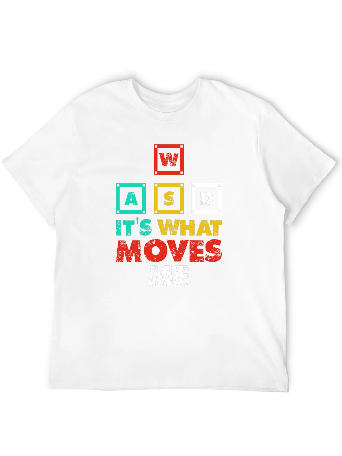 WASD Gaming T-Shirt - Its What Moves Me