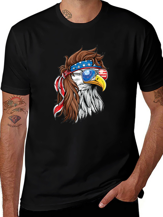 American Eagle T-Shirt: Patriotic Bald Eagle Design