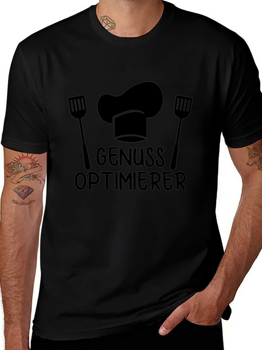 Genuss Optimierer Chefs T-Shirt