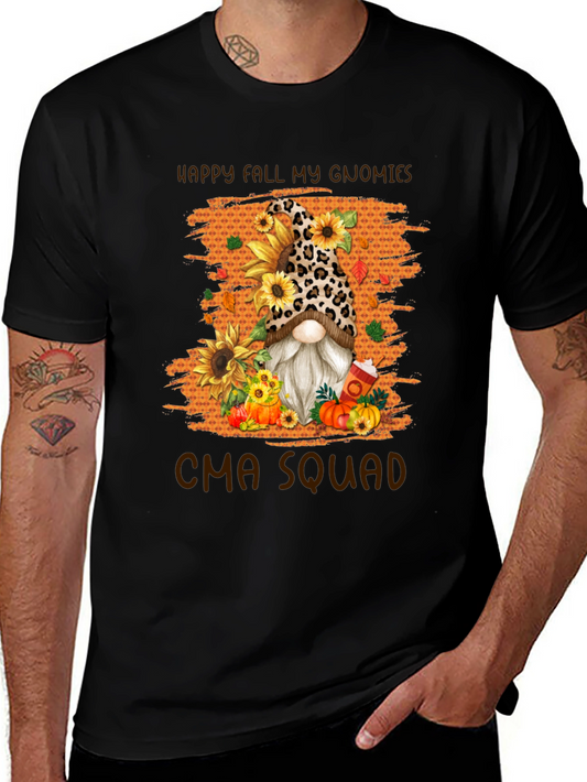 Happy Fall My Gnomies CMA Squad T-Shirt