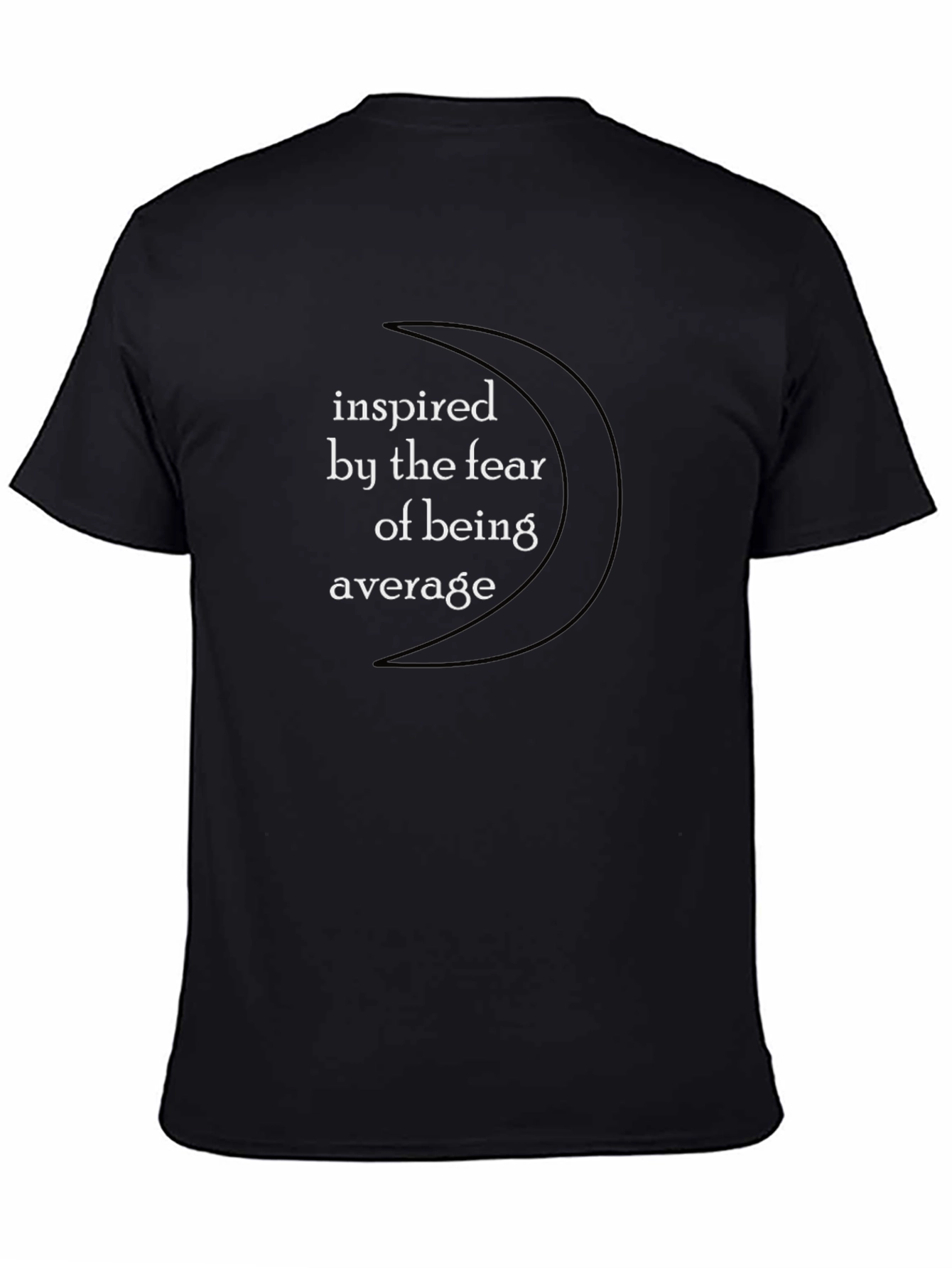 Fear Inspired Graphic Tee - Mens Black T-Shirt