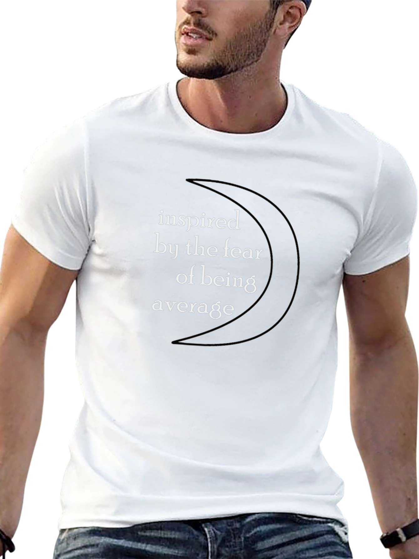 Fear Inspired Graphic Tee - Mens Black T-Shirt