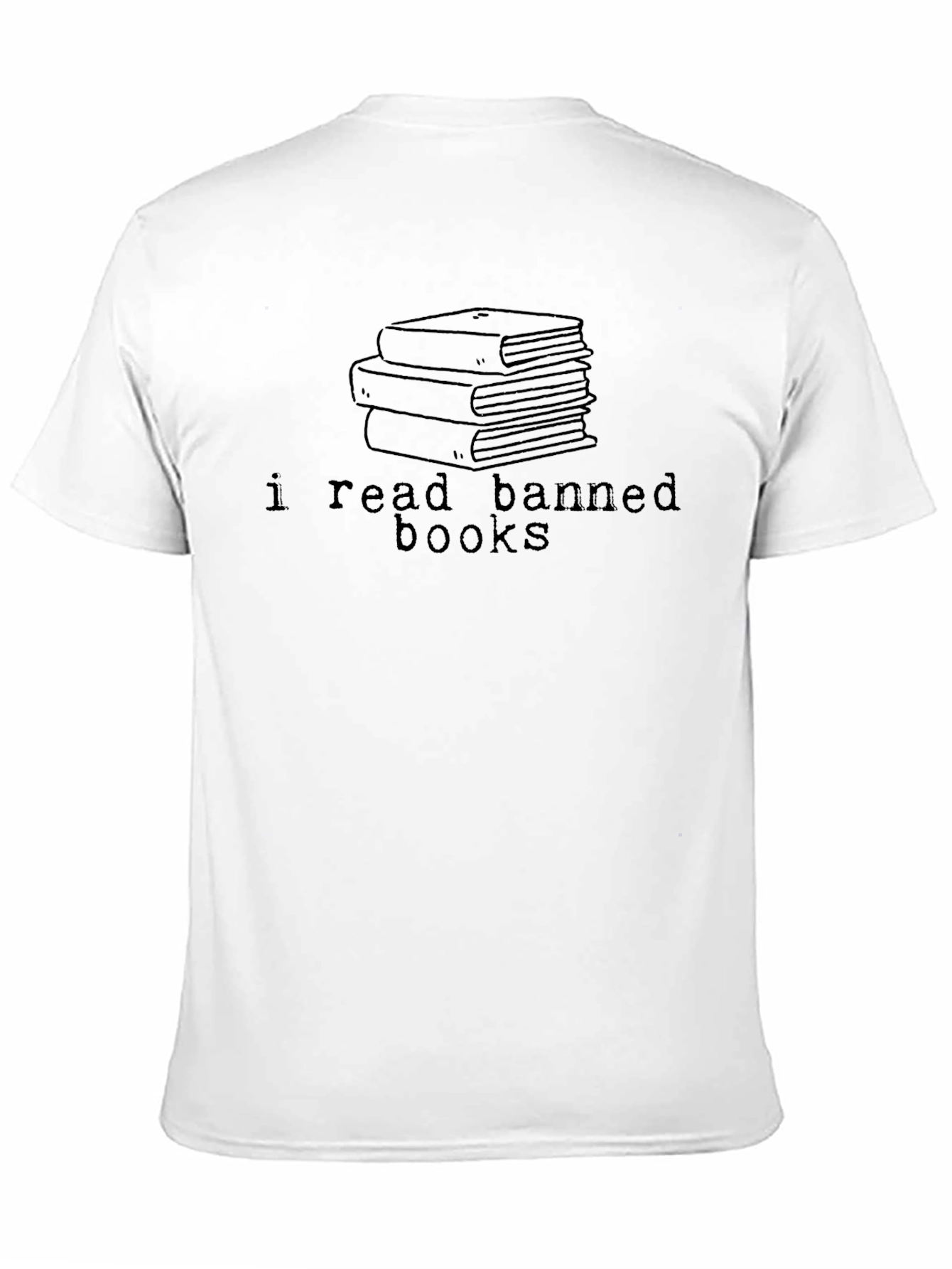 I Read Banned Books T-Shirt - Black