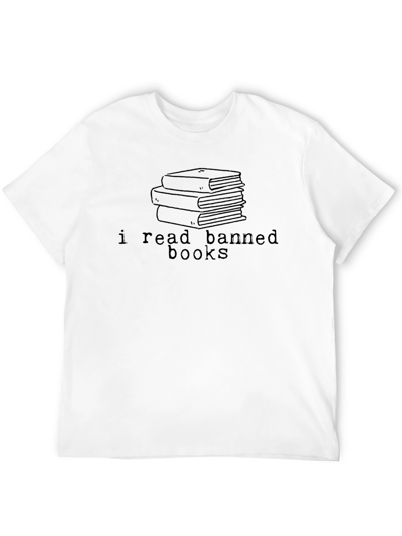 I Read Banned Books T-Shirt - Black