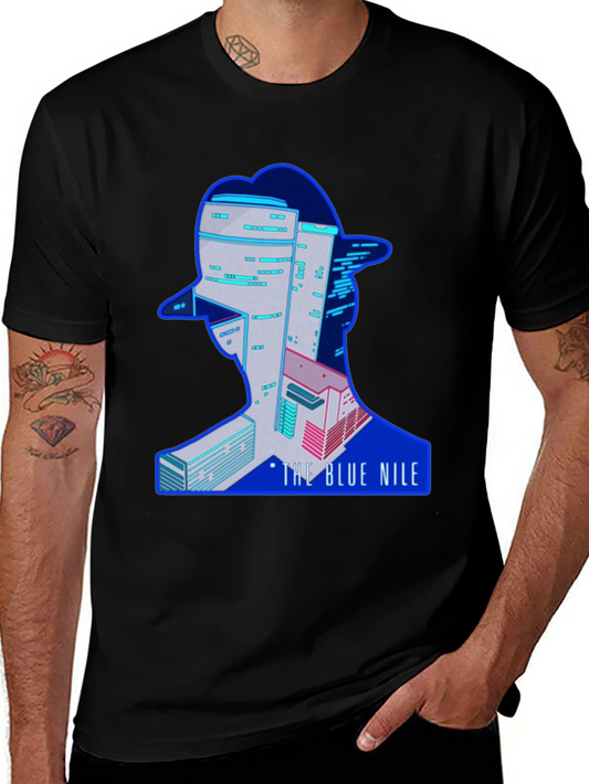 The Blue Nile Graphic Print Black T-Shirt