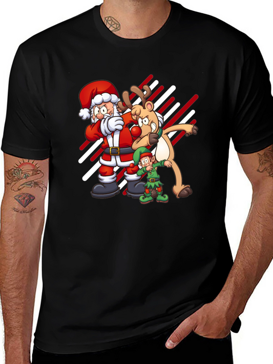 Festive Christmas Cartoon T-Shirt
