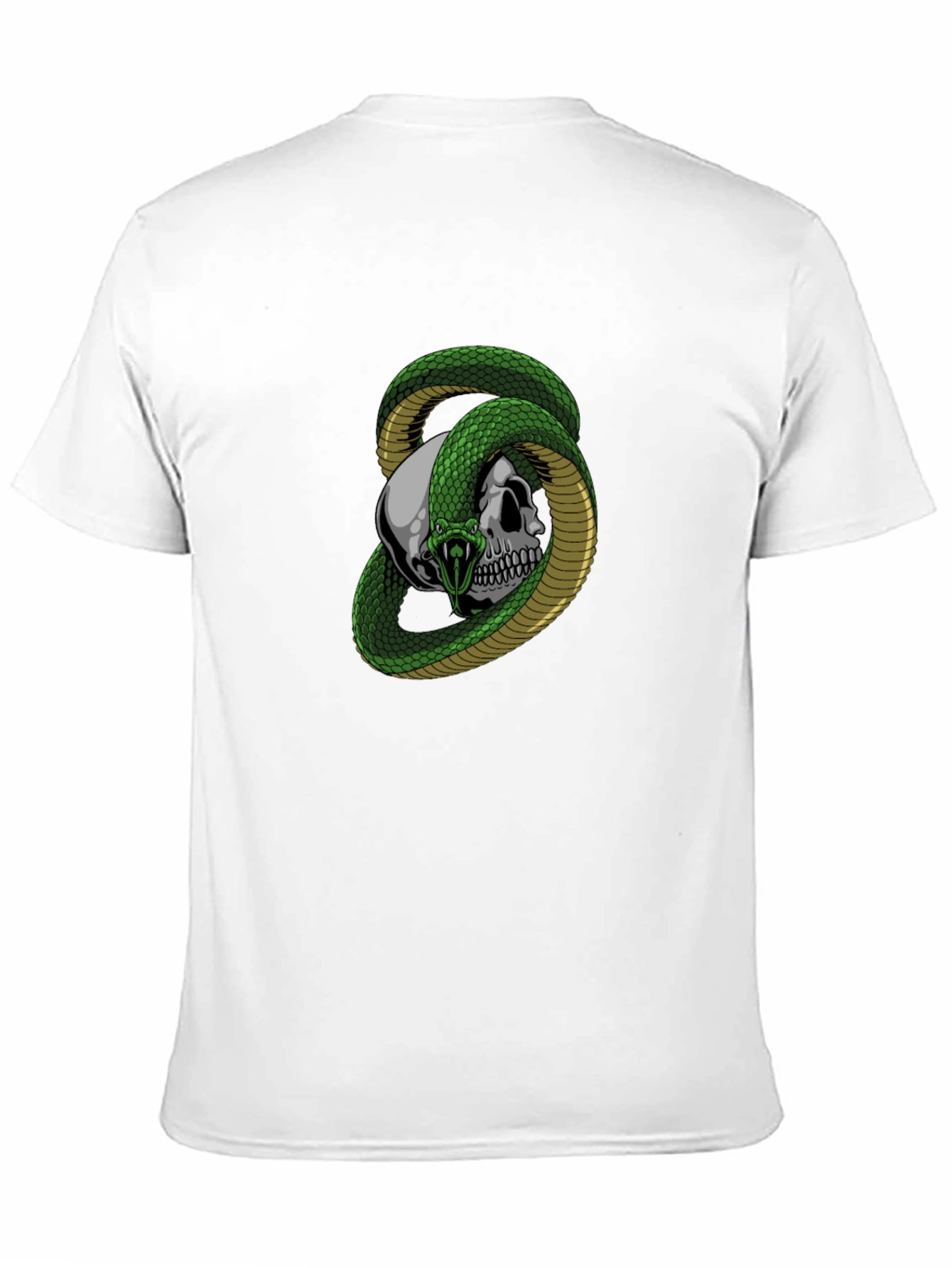 Skull & Snake Graphic Tee - Dark T-Shirt