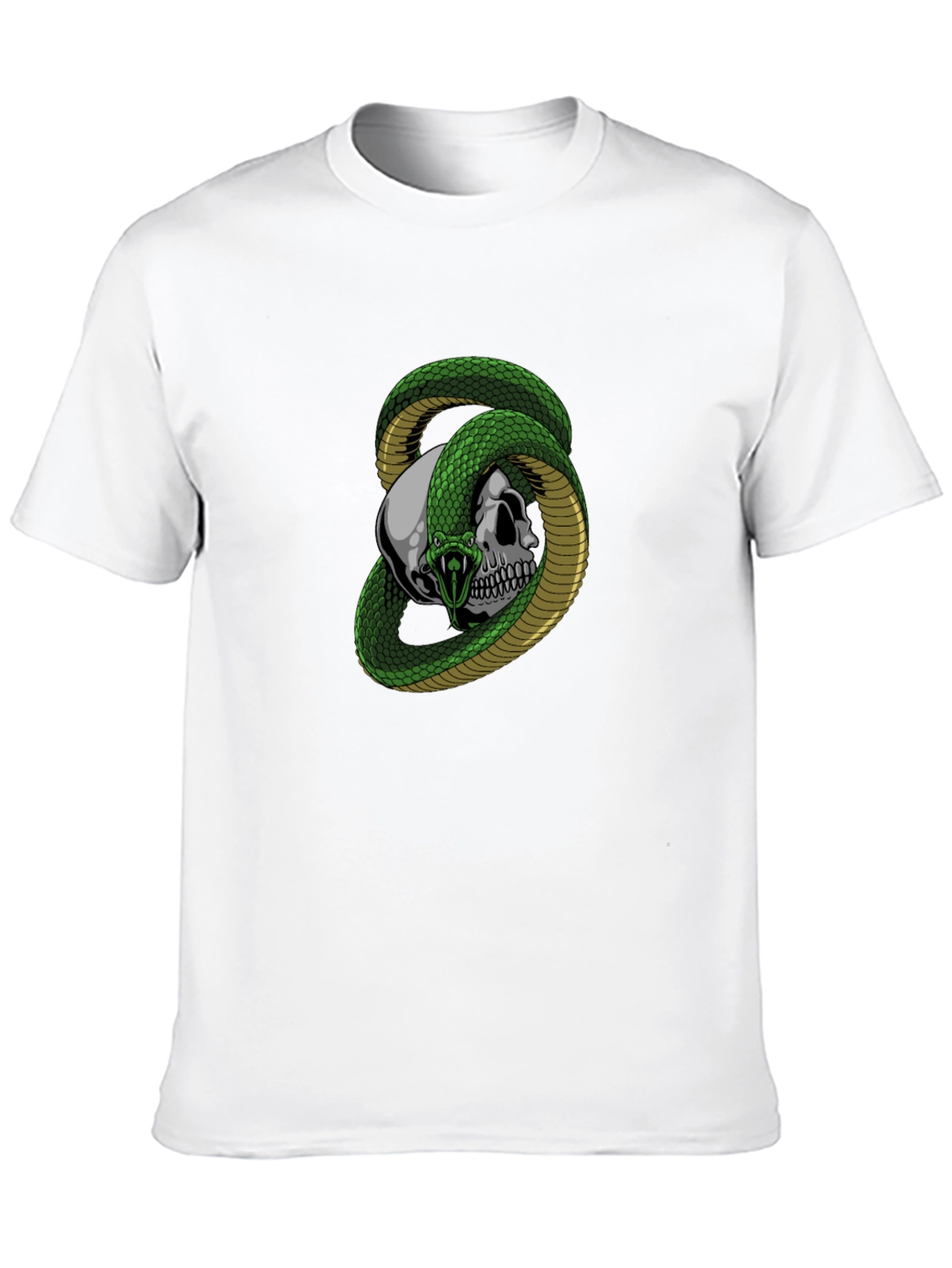 Skull & Snake Graphic Tee - Dark T-Shirt