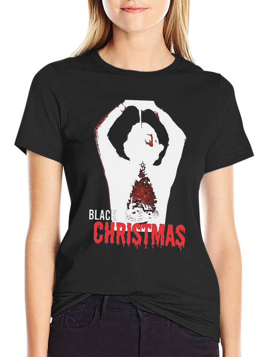 Black Christmas Graphic T-Shirt
