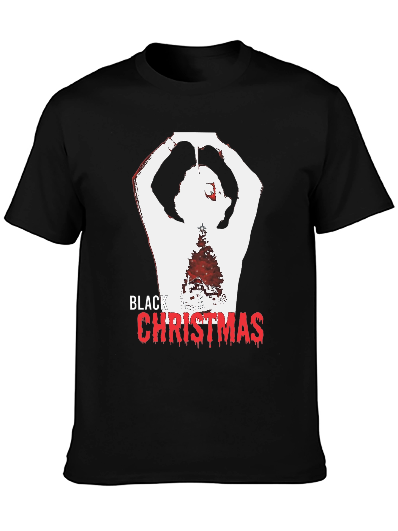 Black Christmas Graphic T-Shirt