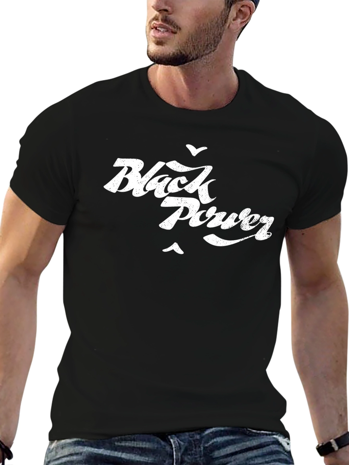 Black Power Graphic Tee - Mens