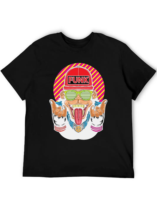 Funky Monkey Graphic Tee - Black