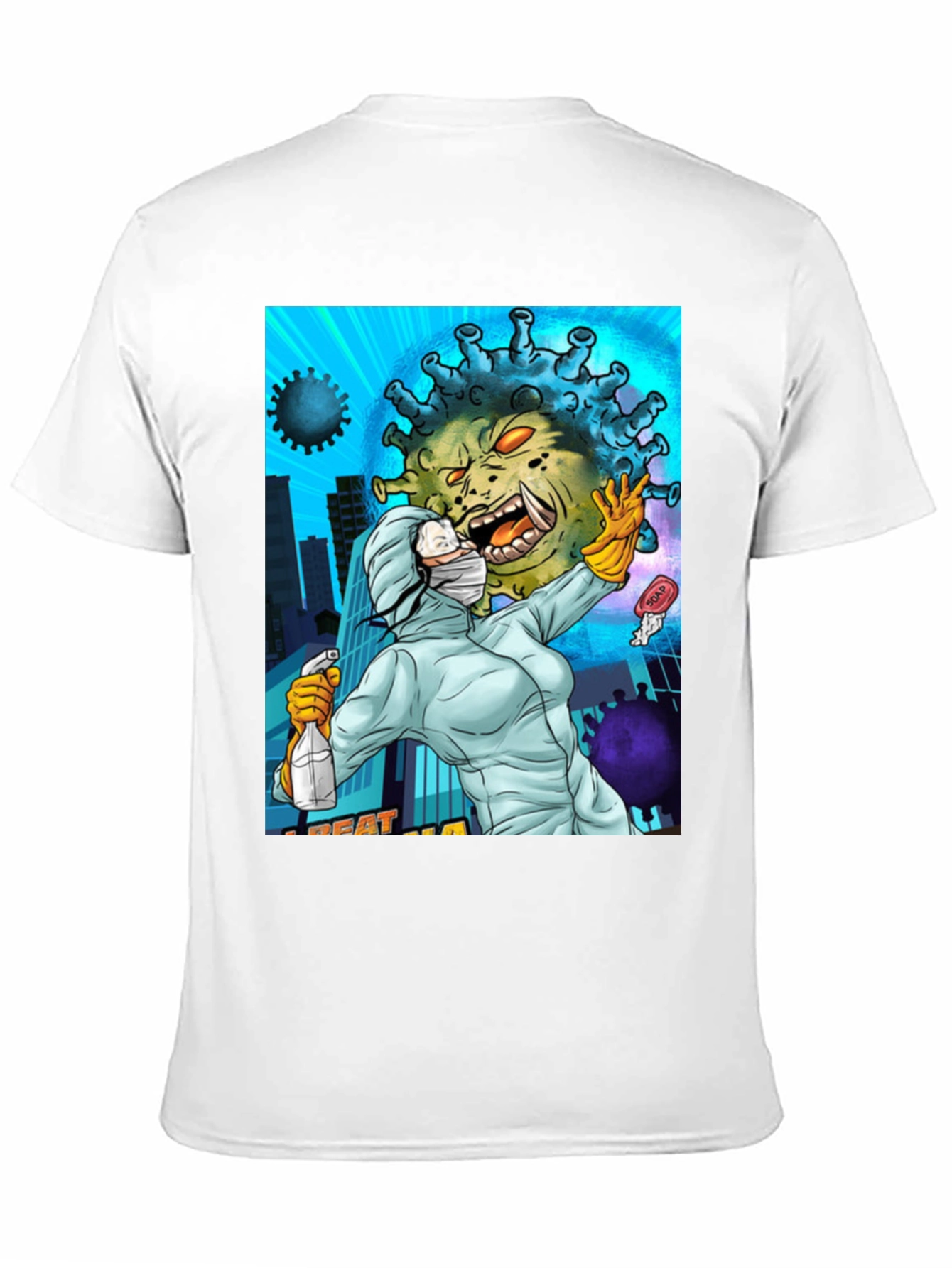 Beat the Virus T-Shirt - Black