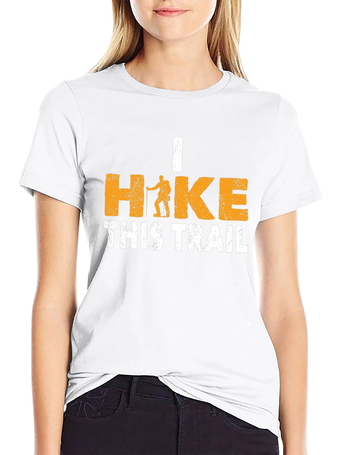 I Hike This Trail Graphic T-Shirt