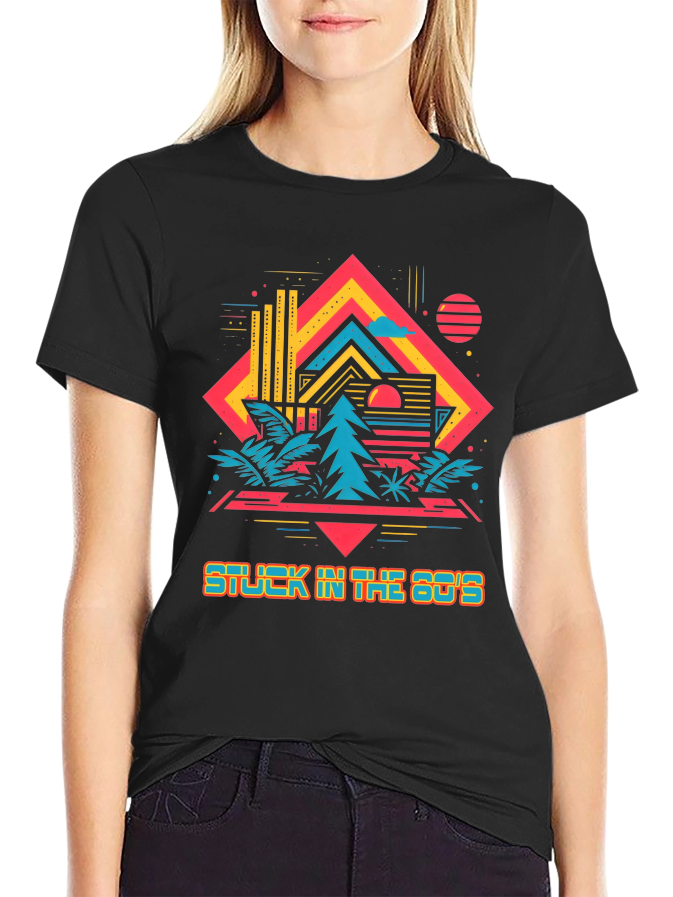 Stuck in the 80s Retro T-Shirt
