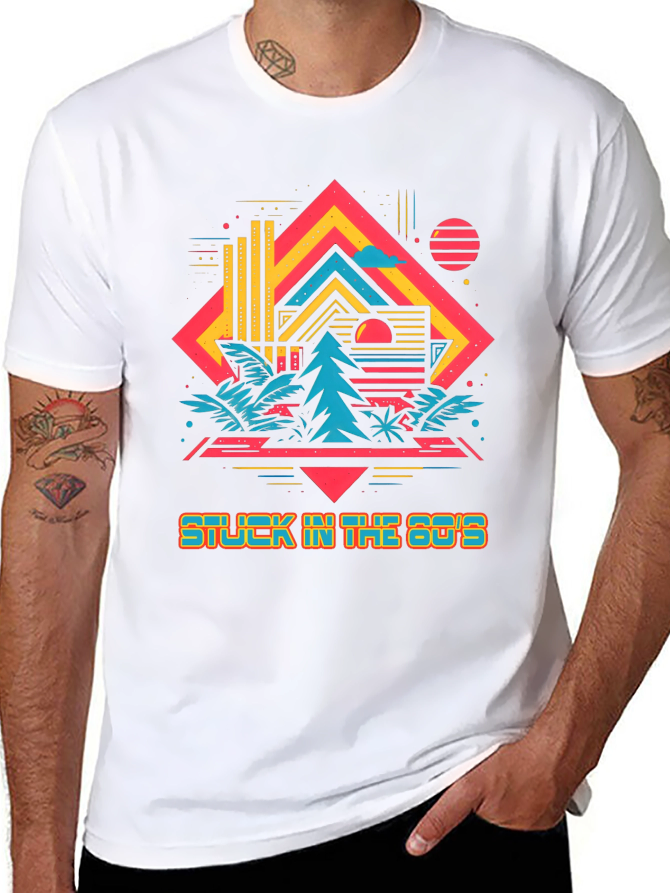 Stuck in the 80s Retro T-Shirt