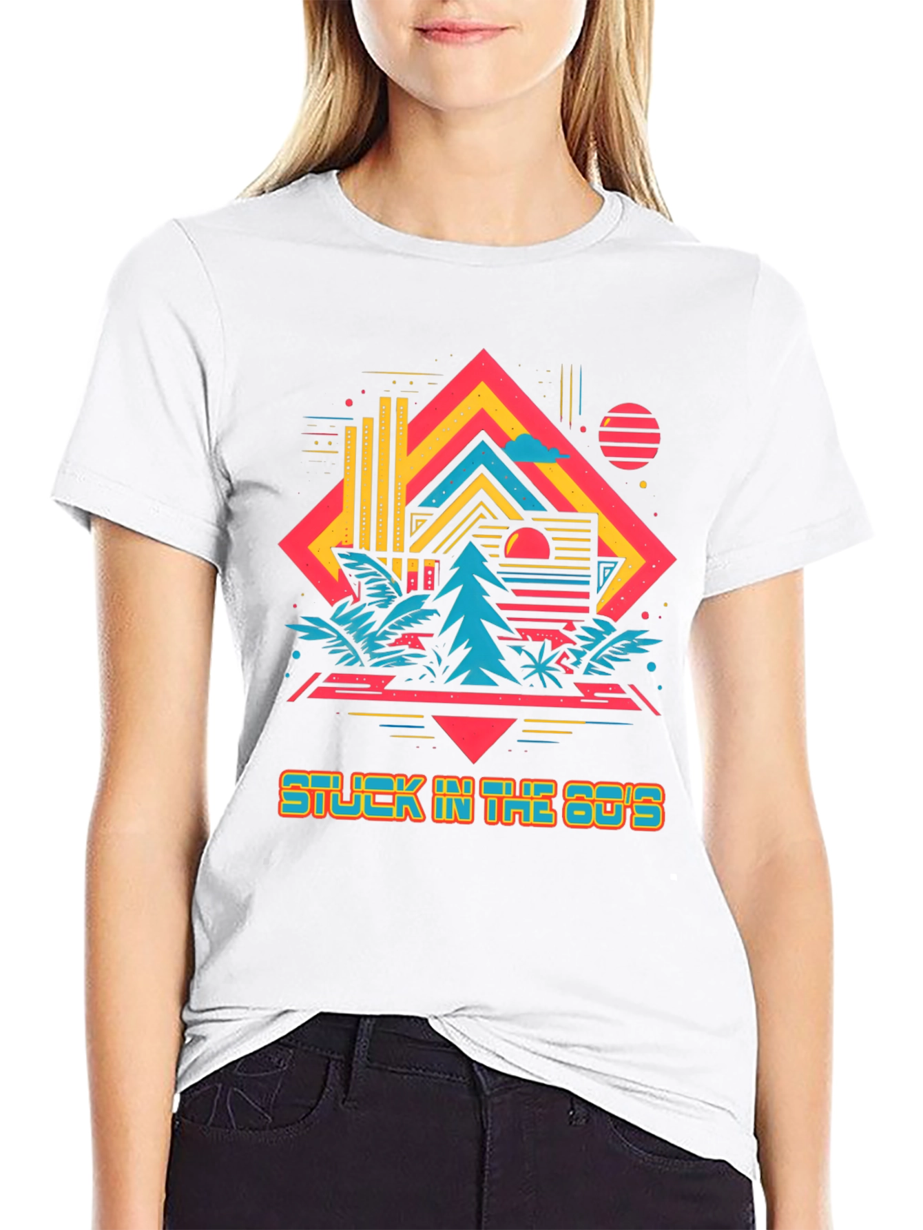 Stuck in the 80s Retro T-Shirt