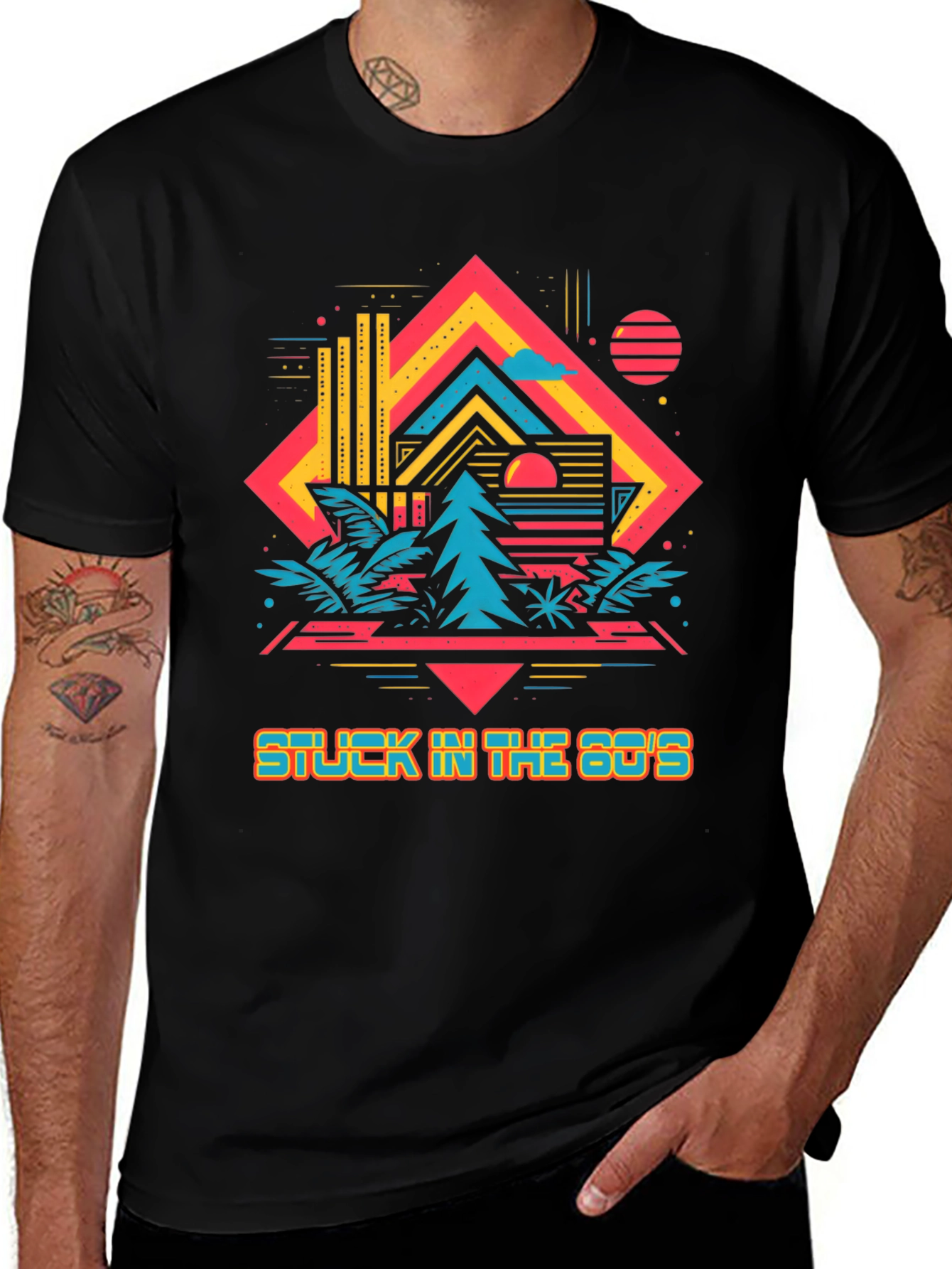 Stuck in the 80s Retro T-Shirt