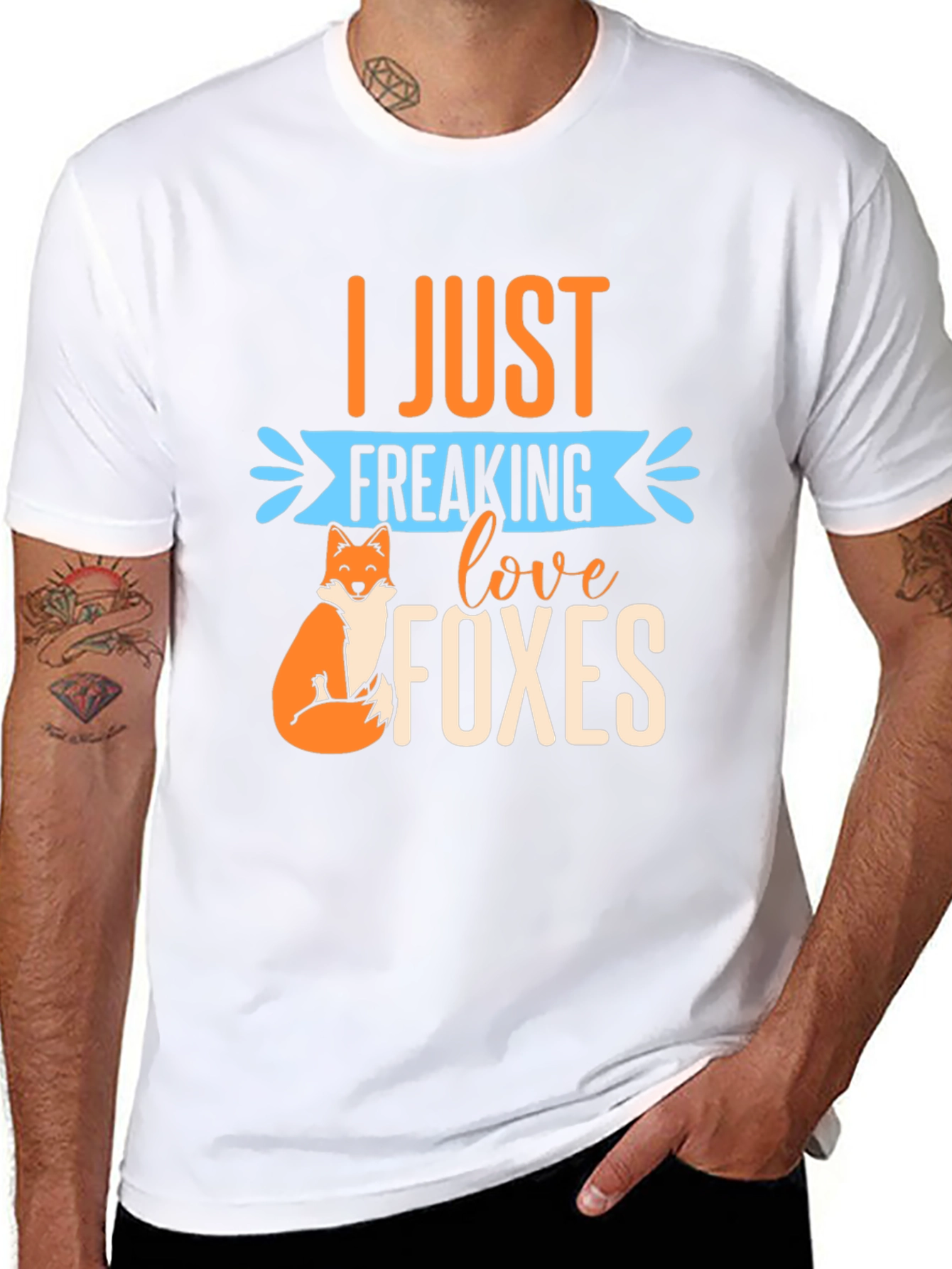 I Just Freaking Love Foxes T-Shirt