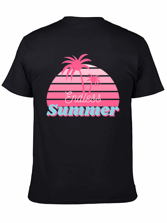 Endless Summer T-Shirt Palm Tree Graphic Tee