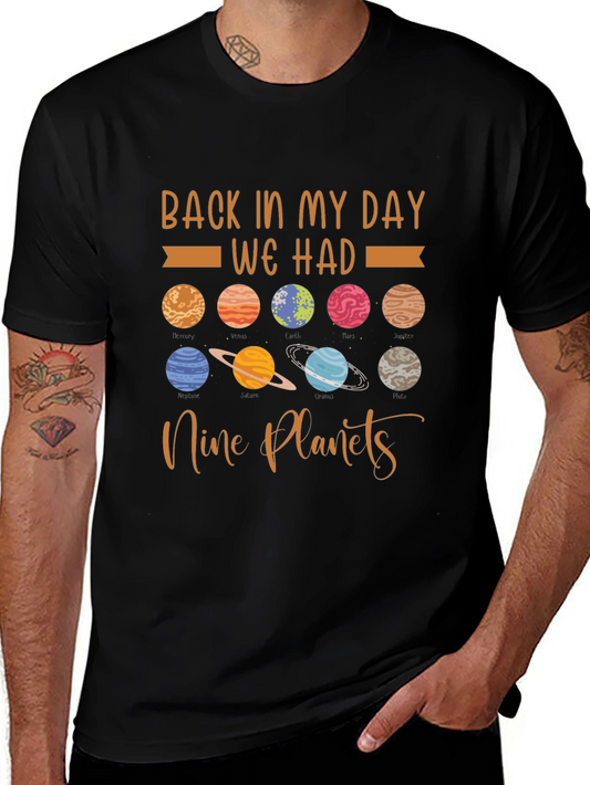 Nine Planets Graphic T-Shirt