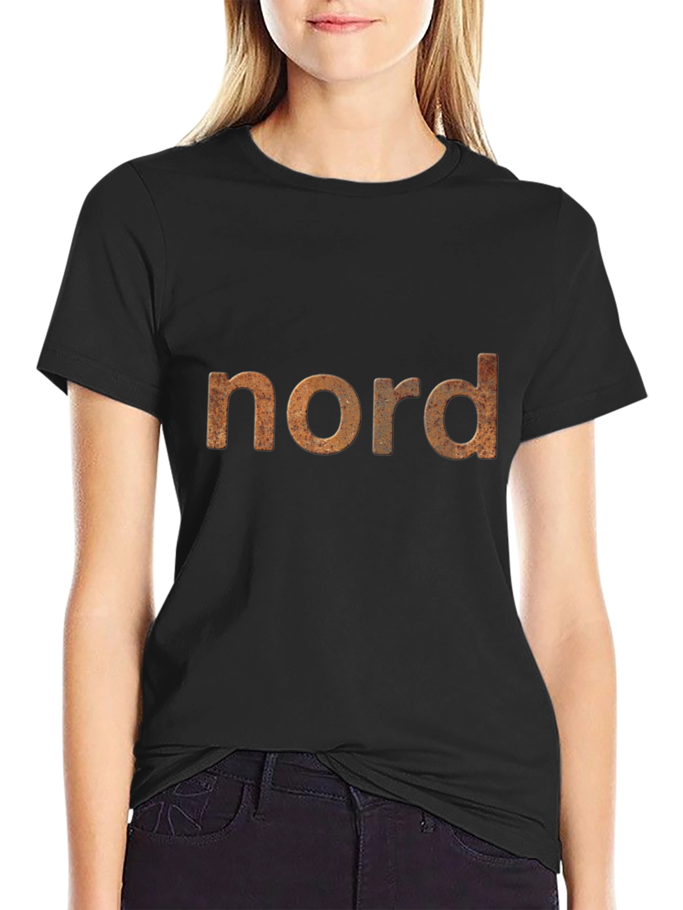 Nord Graphic Black T-Shirt - Modern Style