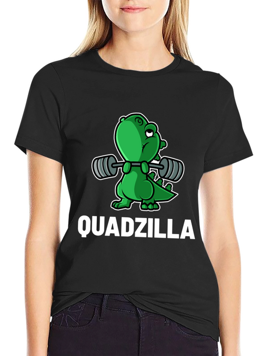 Quadzilla Dinosaur Graphic T-Shirt