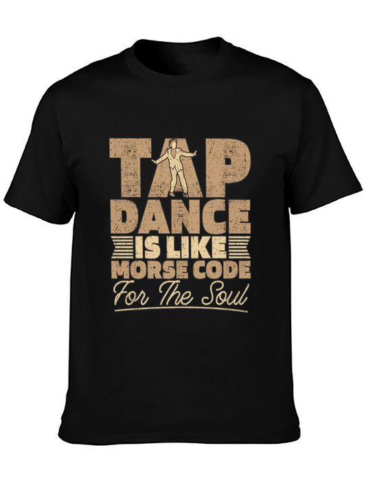 Tap Dance Morse Code Soul Graphic Tee