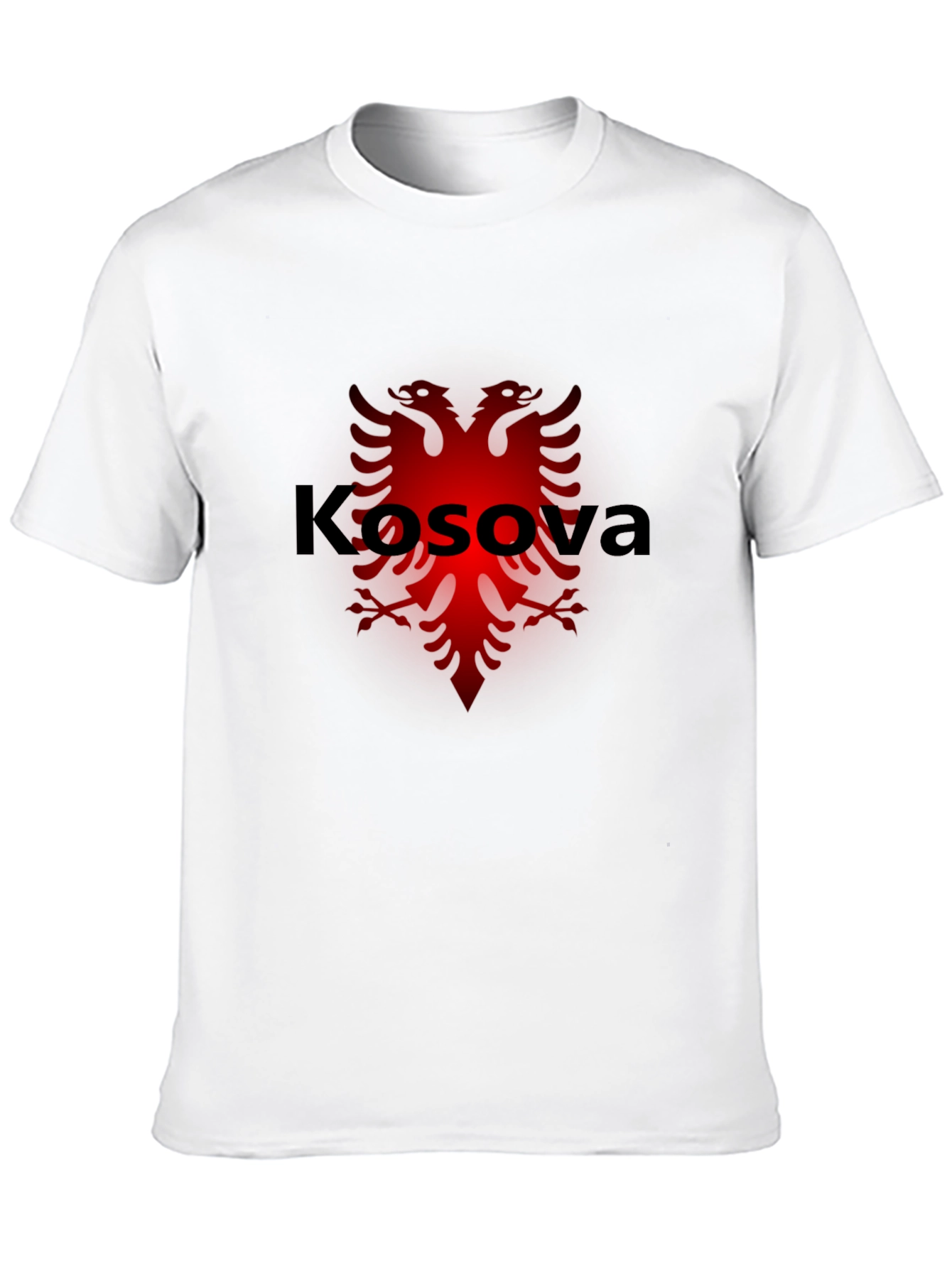 Kosova Eagle Graphic Black T-Shirt