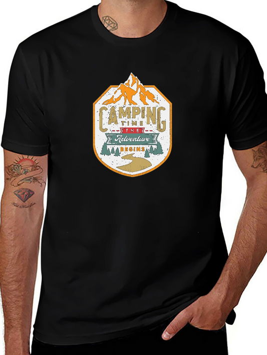 Camping Adventure T-Shirt - Time to Explore!