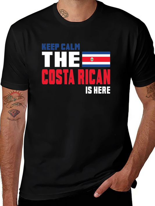Costa Rican Pride T-Shirt - Keep Calm Design