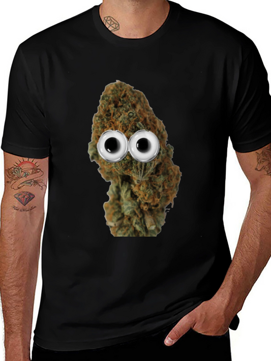 Funny Googly Eyes Weed Nug T-Shirt