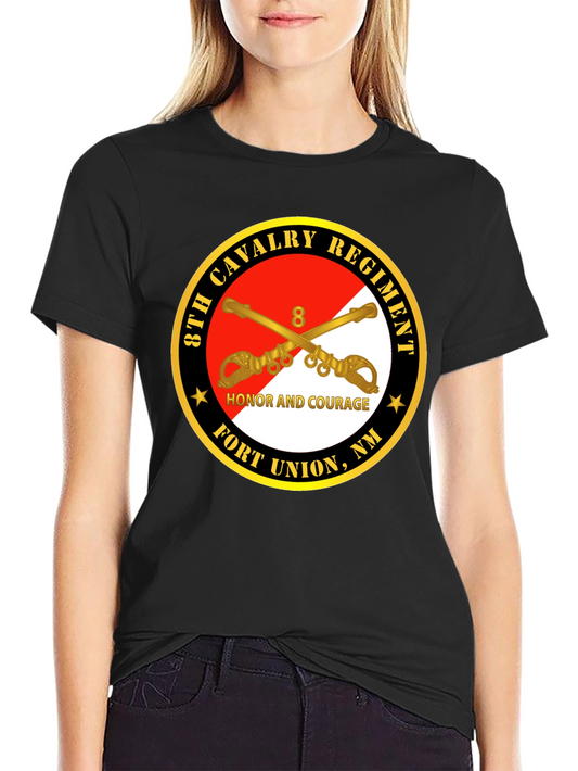 8th Cavalry Regiment Honor Courage T-Shirt