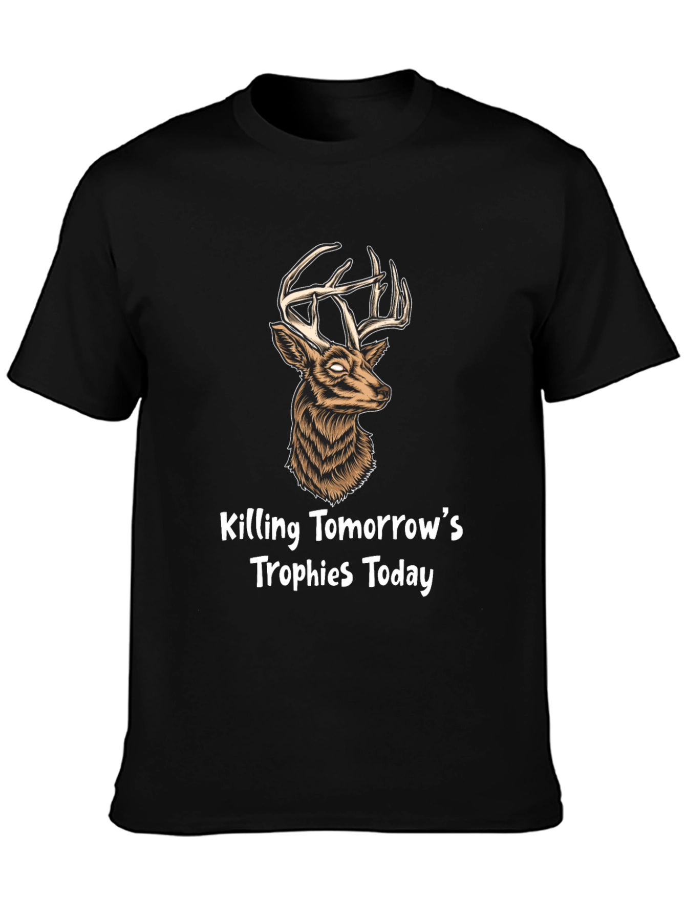 Hunting Trophy T-Shirt - Deer Graphic