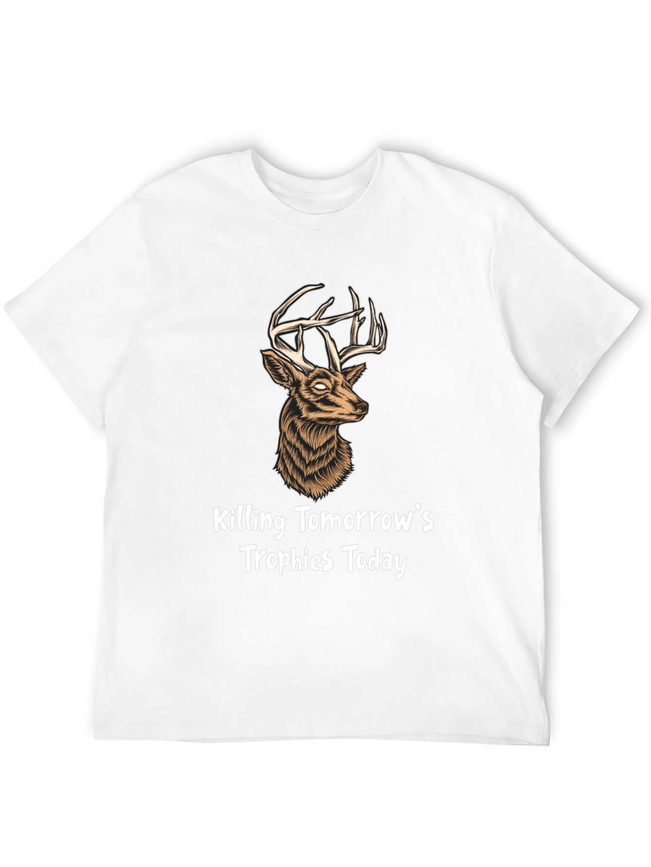 Hunting Trophy T-Shirt - Deer Graphic