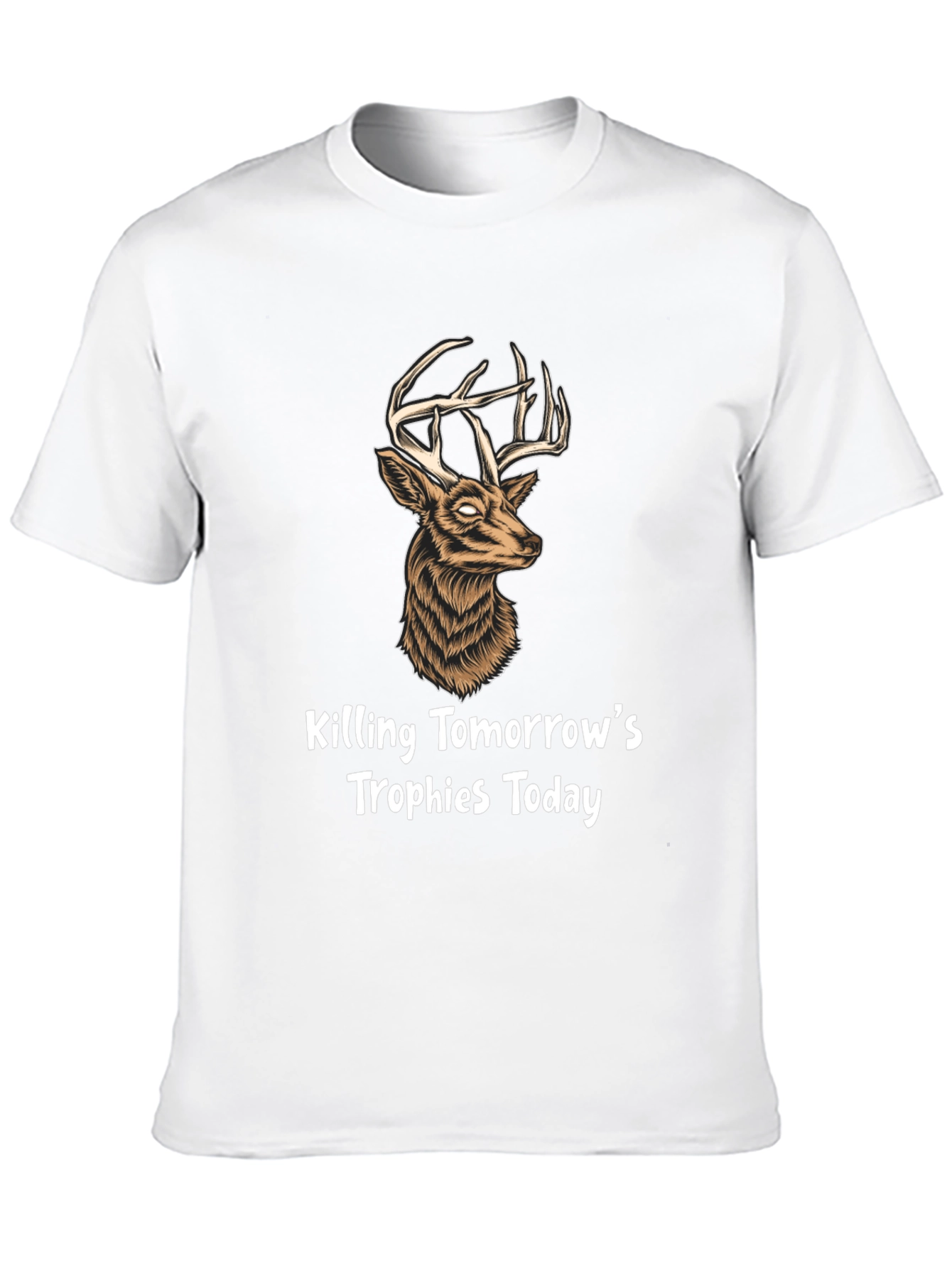 Hunting Trophy T-Shirt - Deer Graphic
