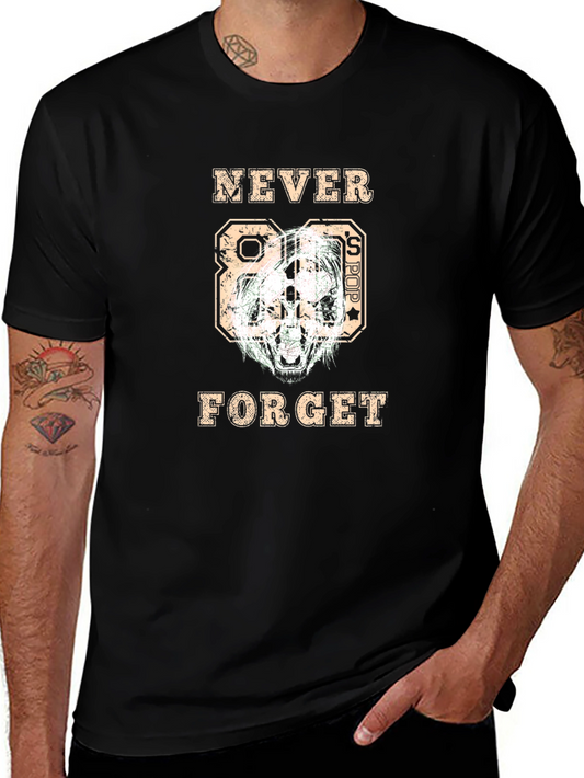 Never Forget 80s Pop Graphic Tee