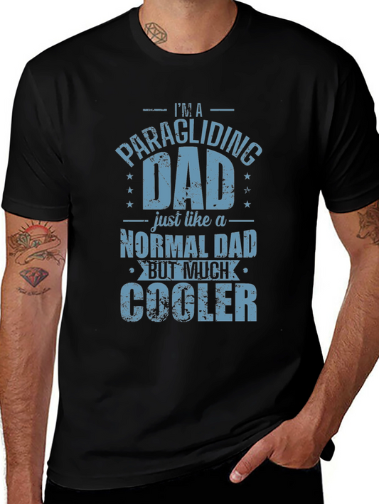 Paragliding Dad T-Shirt - Cool Fathers Day Gift
