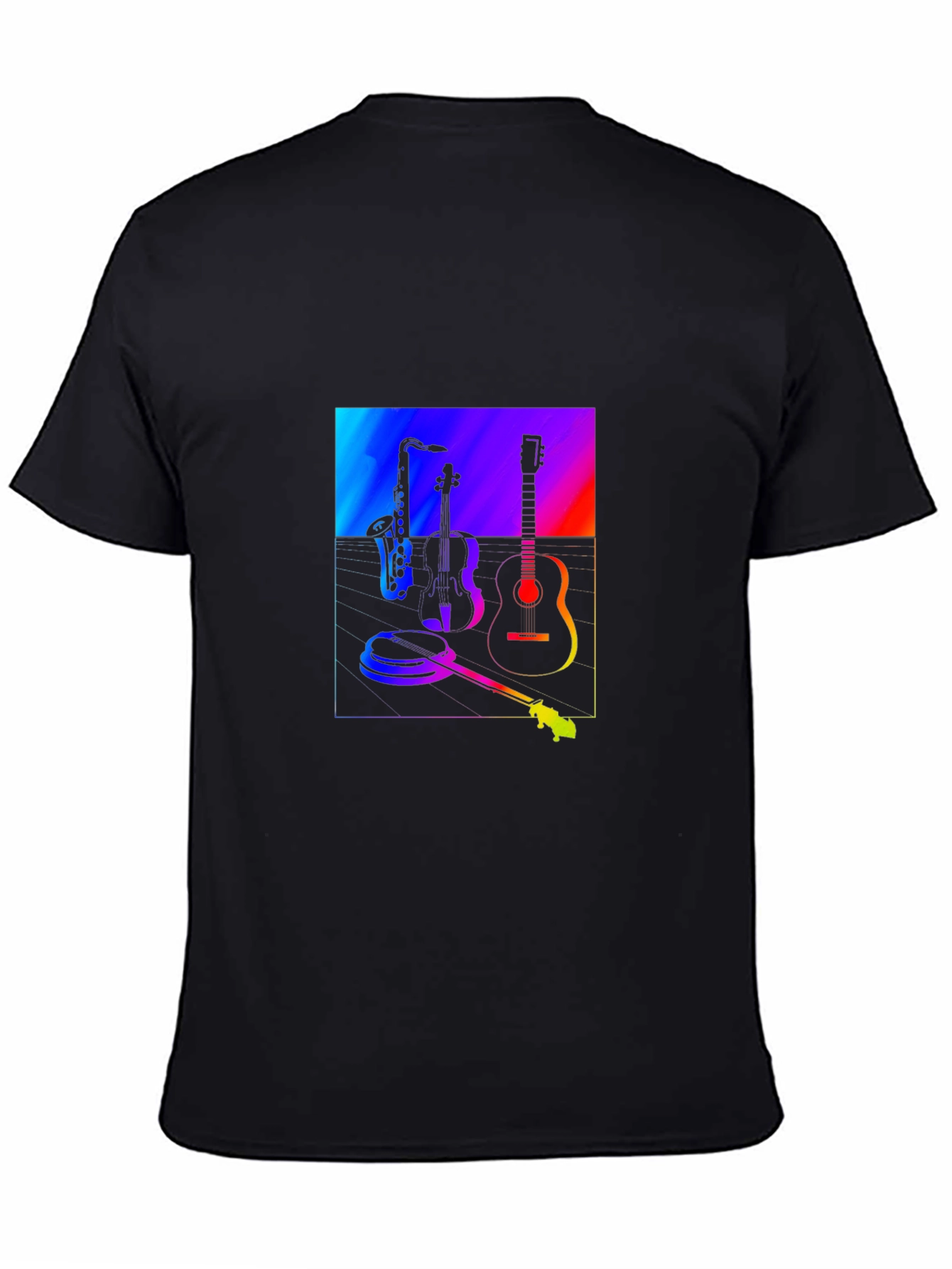 Musicians Rainbow: Cool Graphic T-Shirt