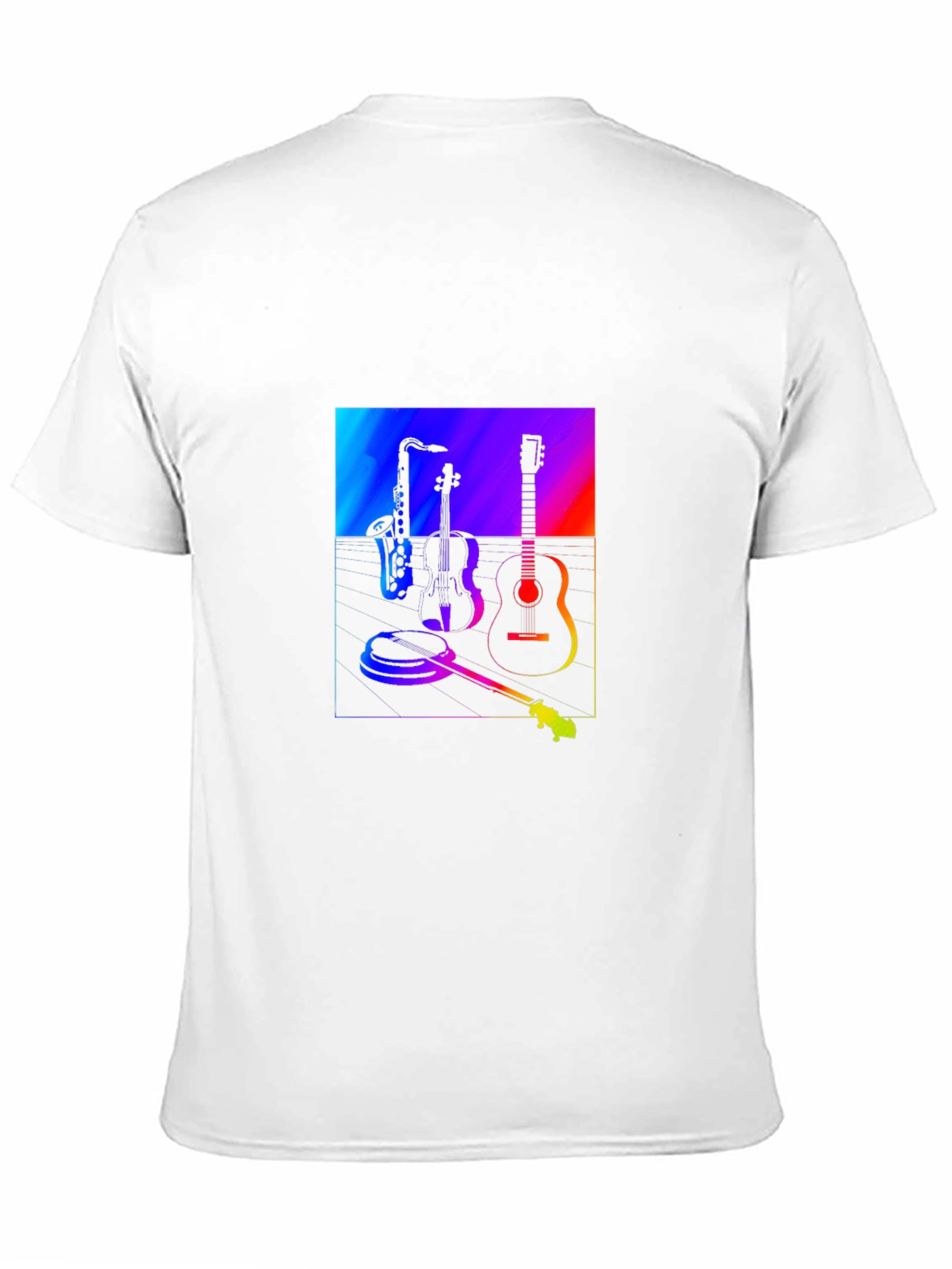 Musicians Rainbow: Cool Graphic T-Shirt