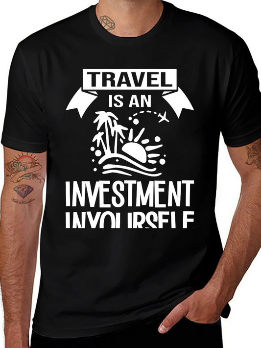 Travel Is An Investment Graphic Tee