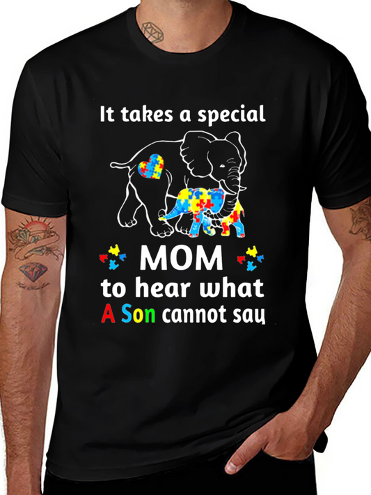 Special Mom Autism Awareness T-Shirt