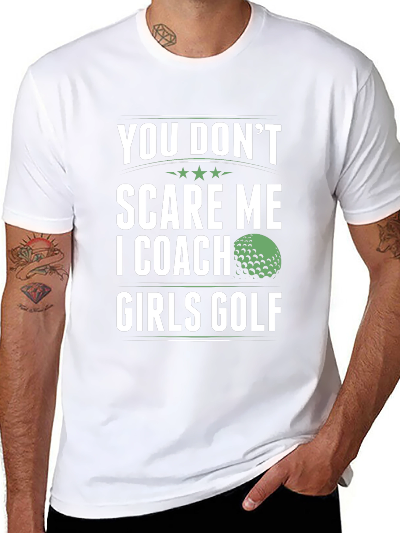 Funny Girls Golf Coach T-Shirt