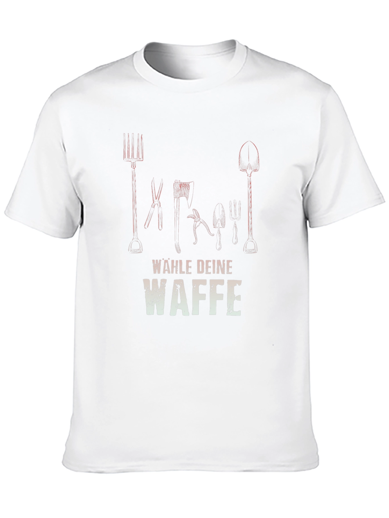 Gardening Weapons T-Shirt - Choose Your Weapon!