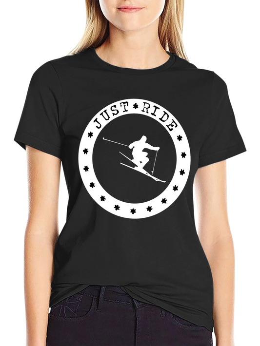 Just Ride Ski T-Shirt