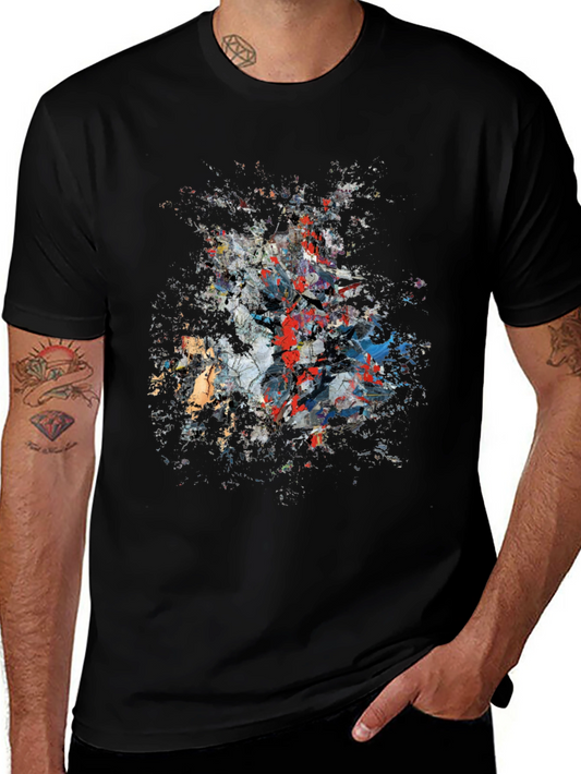 Abstract Art Graphic Print Tee