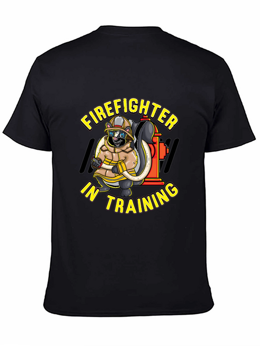 Firefighter Skunk in Training T-Shirt