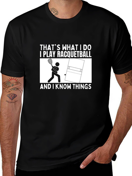 Racquetball Player Funny T-Shirt