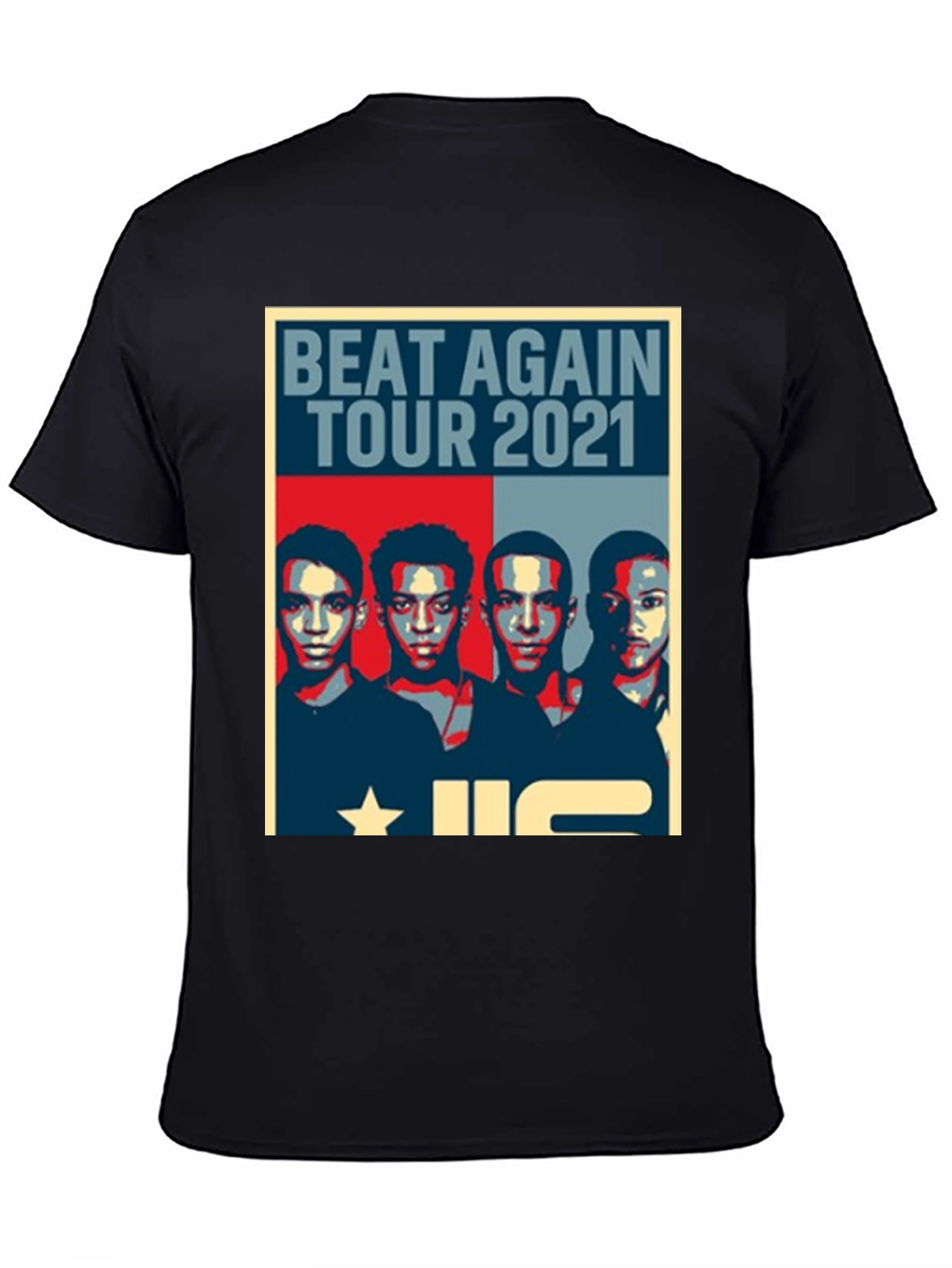 Beat Again Tour 2021 Black T-Shirt